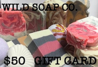 WILD SOAP CO. GIFT CARD