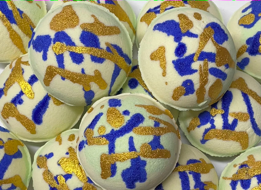 Sparkling Limonene Hemp Bath Bomb